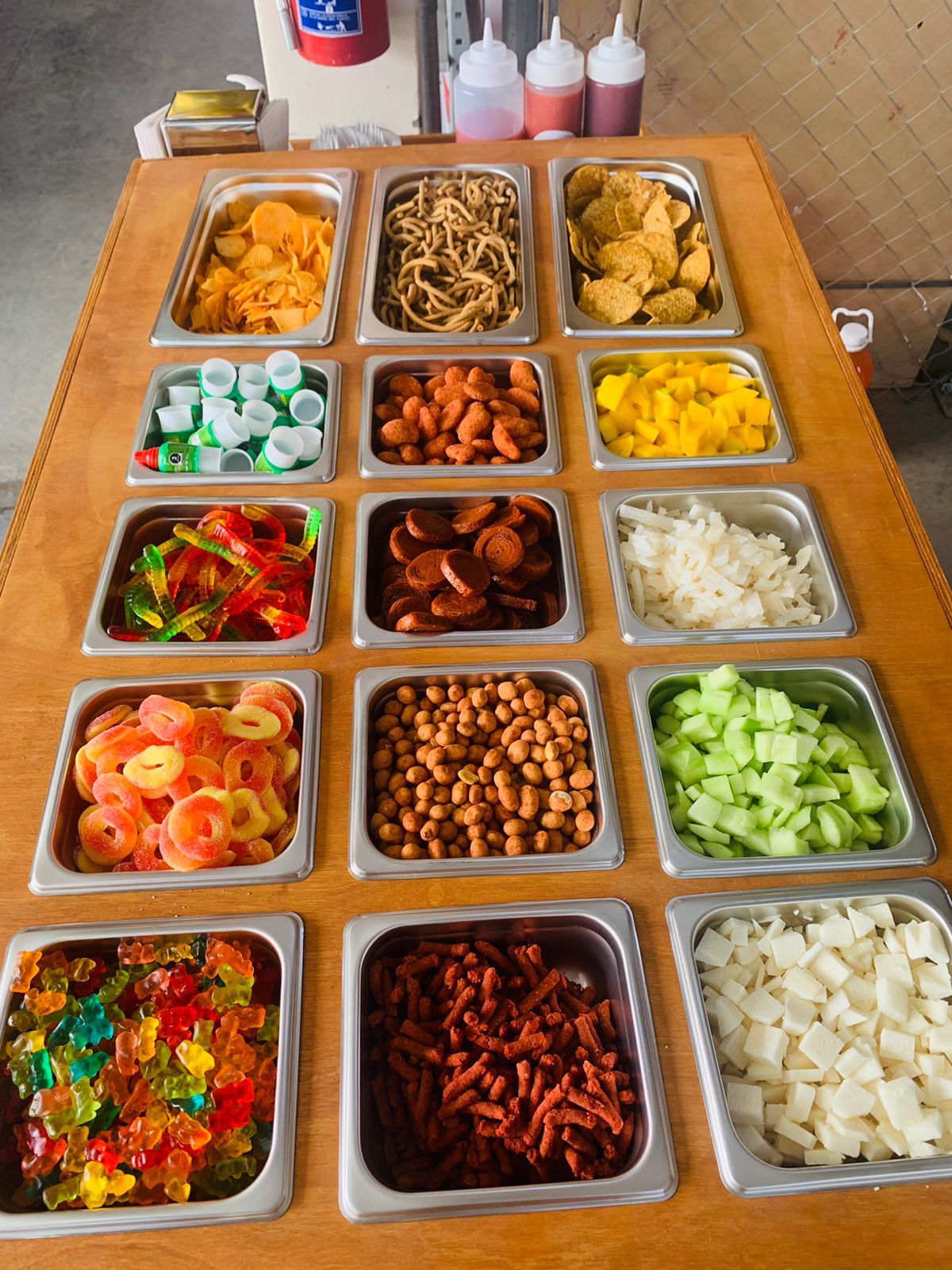 Barra de Snacks